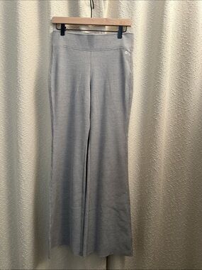 Abercrombie & Fitch Light Gray Wide-Leg Knit Pants